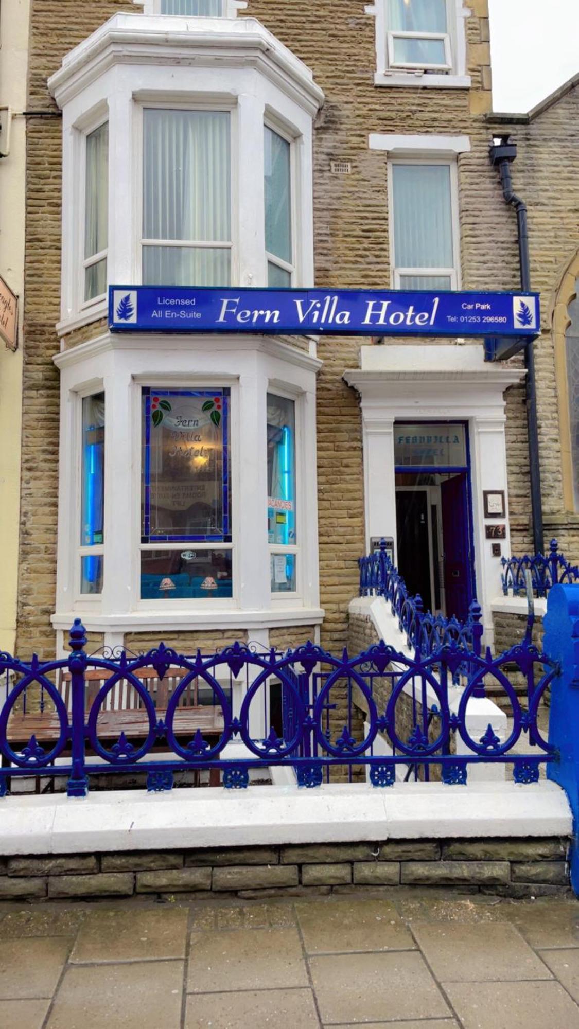 Fern Villa Hotel - Albert Road Blackpool Luaran gambar