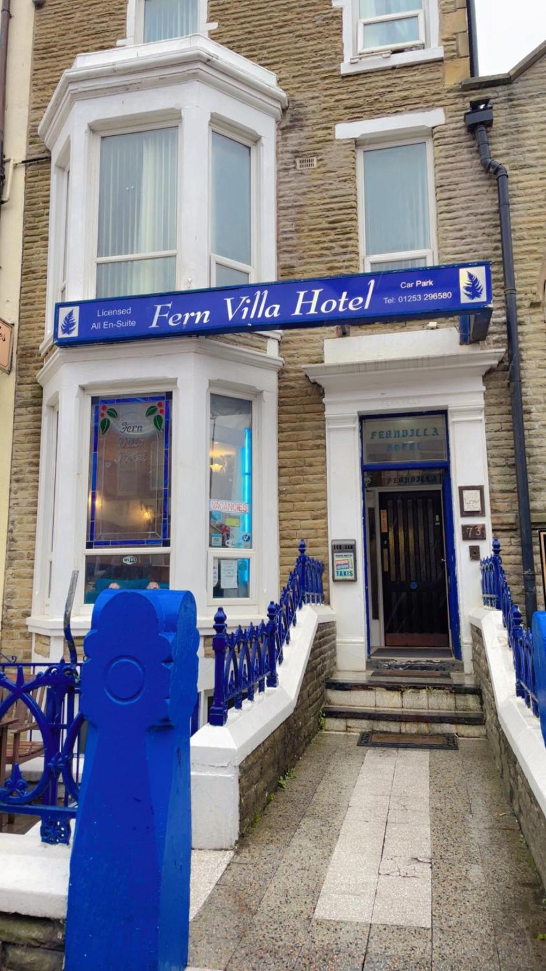 Fern Villa Hotel - Albert Road Blackpool Luaran gambar