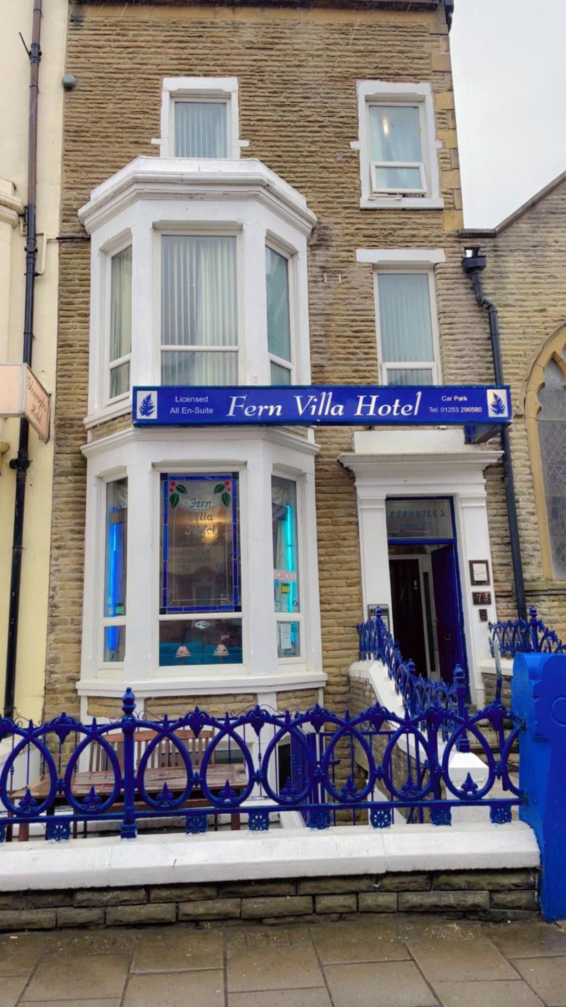 Fern Villa Hotel - Albert Road Blackpool Luaran gambar
